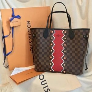 LOUIS VUITTON KARAKORAM damier mm neverfull
